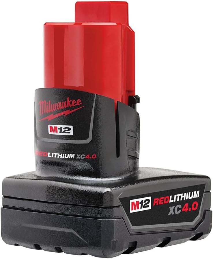 Milwaukee 48-11-2440 M12 REDLITHIUM XC 4.0 Extended Capacity Battery Pack